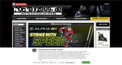 Desktop Screenshot of hockeyzeug.de